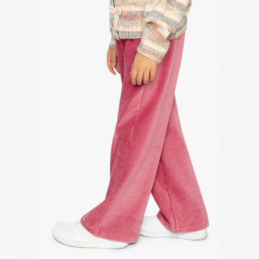 Pantalon Velour Douce Poesie 7-10ans-Deux par Deux-2X2-J20K22-6930C-CLÉMENT