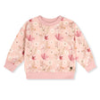 Gilet Ouaté Fleurs Poésie 7-10ans-Deux par Deux-Rose-7-2X2-J20K30-301C-CLÉMENT