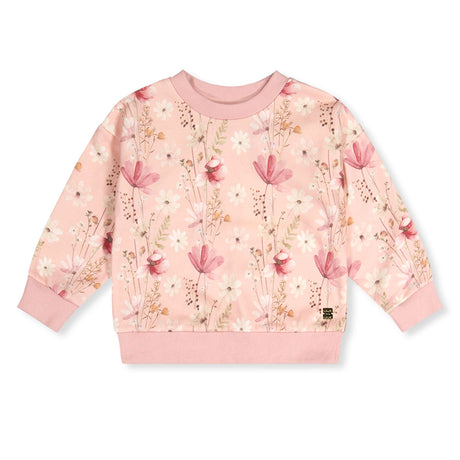 Gilet Ouaté Fleurs Poésie 7-10ans-Deux par Deux-Rose-7-2X2-J20K30-301C-CLÉMENT