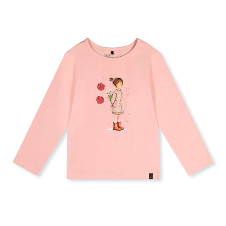 T-shirt Douce Poésie 7-10ans-Deux par Deux-Rose-7-2X2-J20K70-6220C-CLÉMENT
