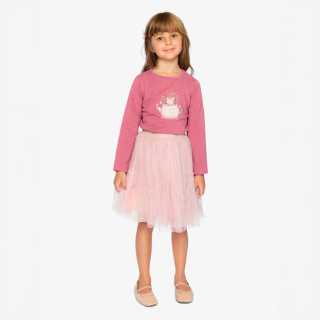 Jupe Poésie 3-6ans-Deux par Deux-2X2-J20K80-6220B-CLÉMENT