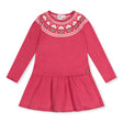 Robe Tricot Douce Poésie 3-6ans-Deux par Deux-Rose-3-2X2-J20KT85-693B-CLÉMENT