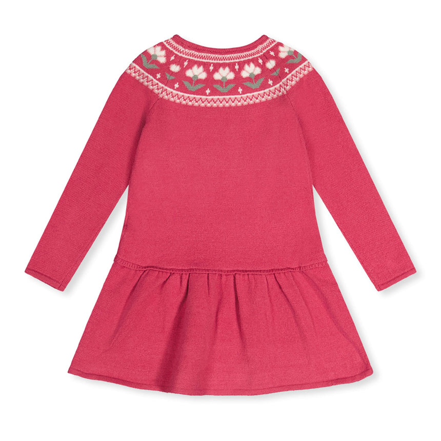Robe Tricot Douce Poésie 7-10ans-Deux par Deux-2X2-J20KT85-693C-CLÉMENT