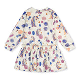 Robe Ouatée Licornes 3-6ans-Deux par Deux-2X2-J20L88-290B-CLÉMENT