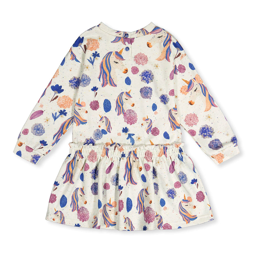 Robe Ouatée Licornes 3-6ans-Deux par Deux-2X2-J20L88-290B-CLÉMENT