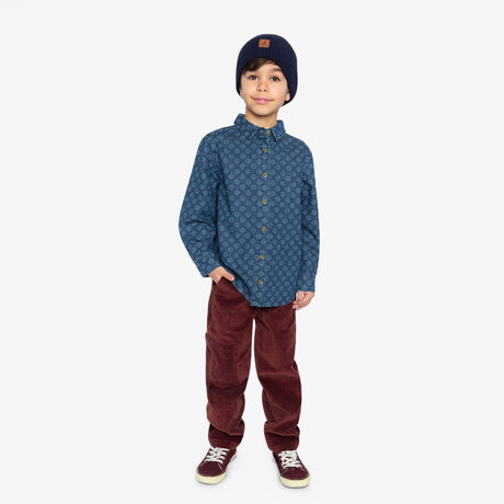 Chemise Smiley 7-10ans-Deux par Deux-2X2-J20M15-315C-CLÉMENT