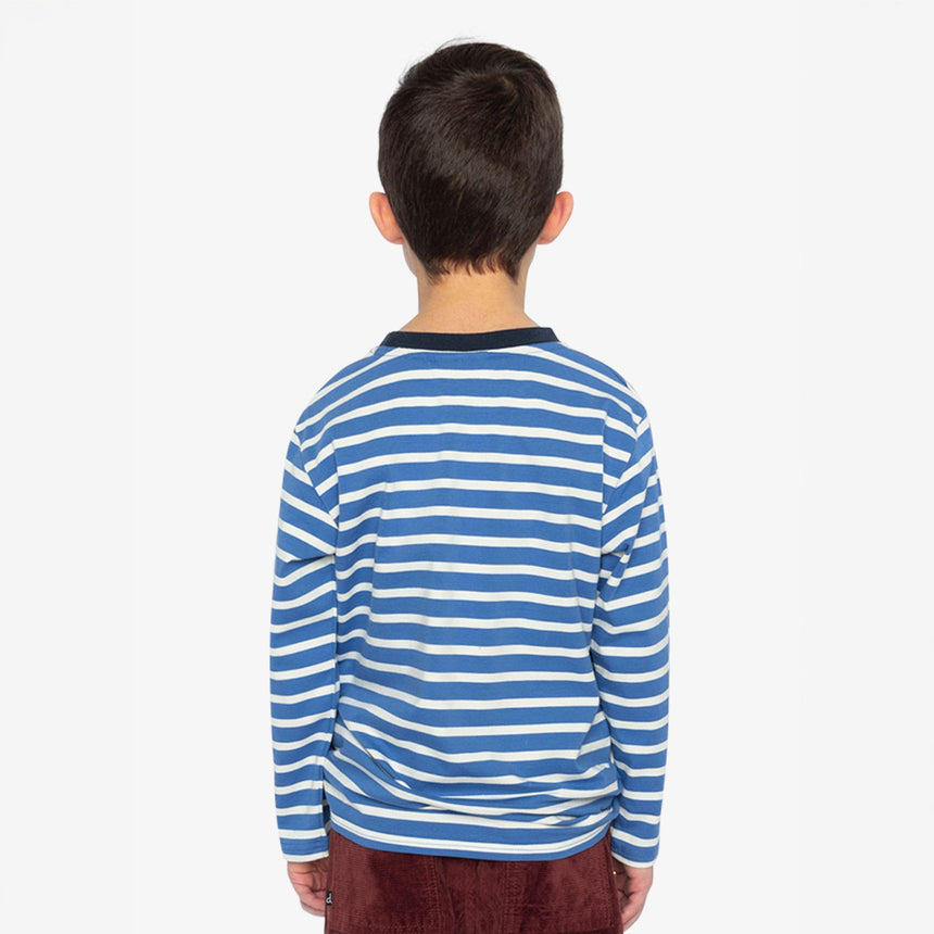 T-shirt Rayé Smiley 3-6ans-Deux par Deux-2X2-J20M73-316B-CLÉMENT