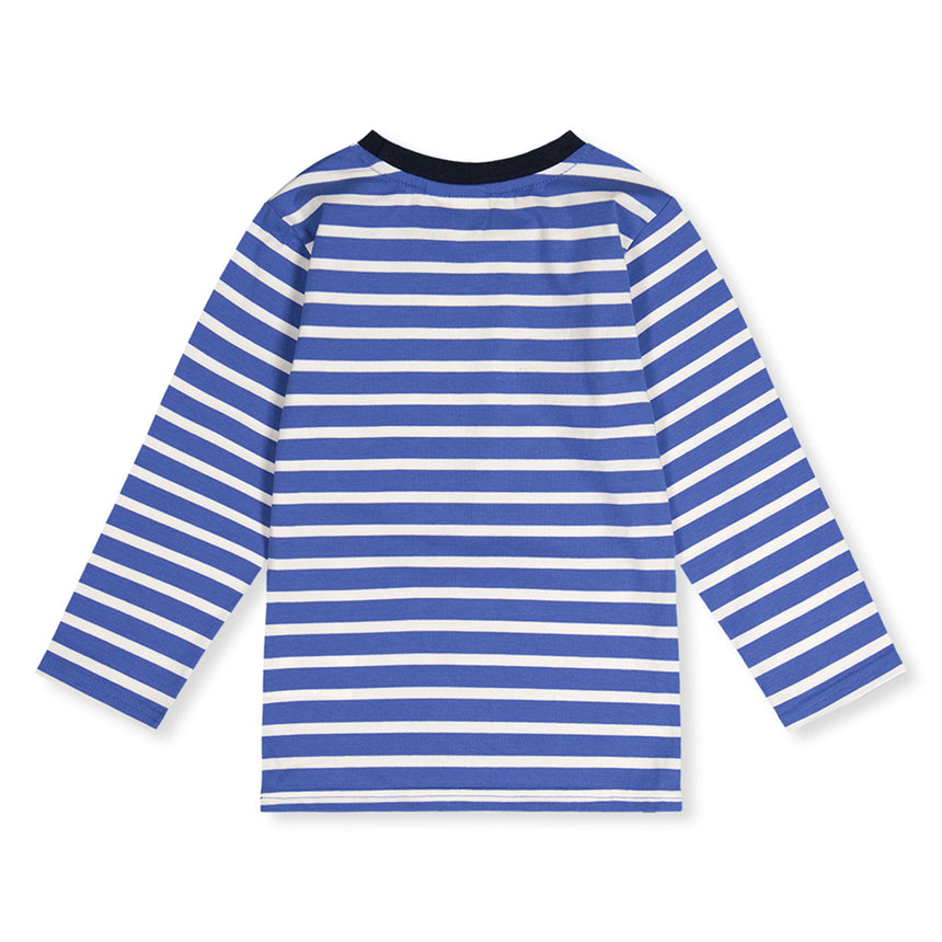 T-shirt Rayé Smiley 3-6ans-Deux par Deux-2X2-J20M73-316B-CLÉMENT