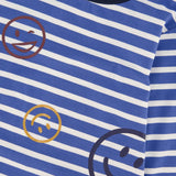 T-shirt Rayé Smiley 3-6ans-Deux par Deux-2X2-J20M73-316B-CLÉMENT