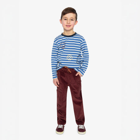 T-shirt Rayé Smiley 7-10ans-Deux par Deux-2X2-J20M73-316C-CLÉMENT