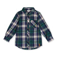 Chemise Carreaux 3-6ans-Deux par Deux-Forêt-3-2X2-J20OB16-314B-CLÉMENT