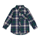 Chemise Carreaux 7-10ans-Deux par Deux-Forêt-7-2X2-J20OB16-314C-CLÉMENT
