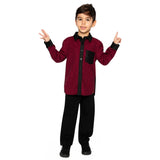 Pantalon Denim Noir 7-10ans-Deux par Deux-2X2-J20OB20-999C-CLÉMENT