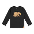 T-shirt Ours 7-10ans-Deux par Deux-Noir-7-2X2-J20OB70-999C-CLÉMENT