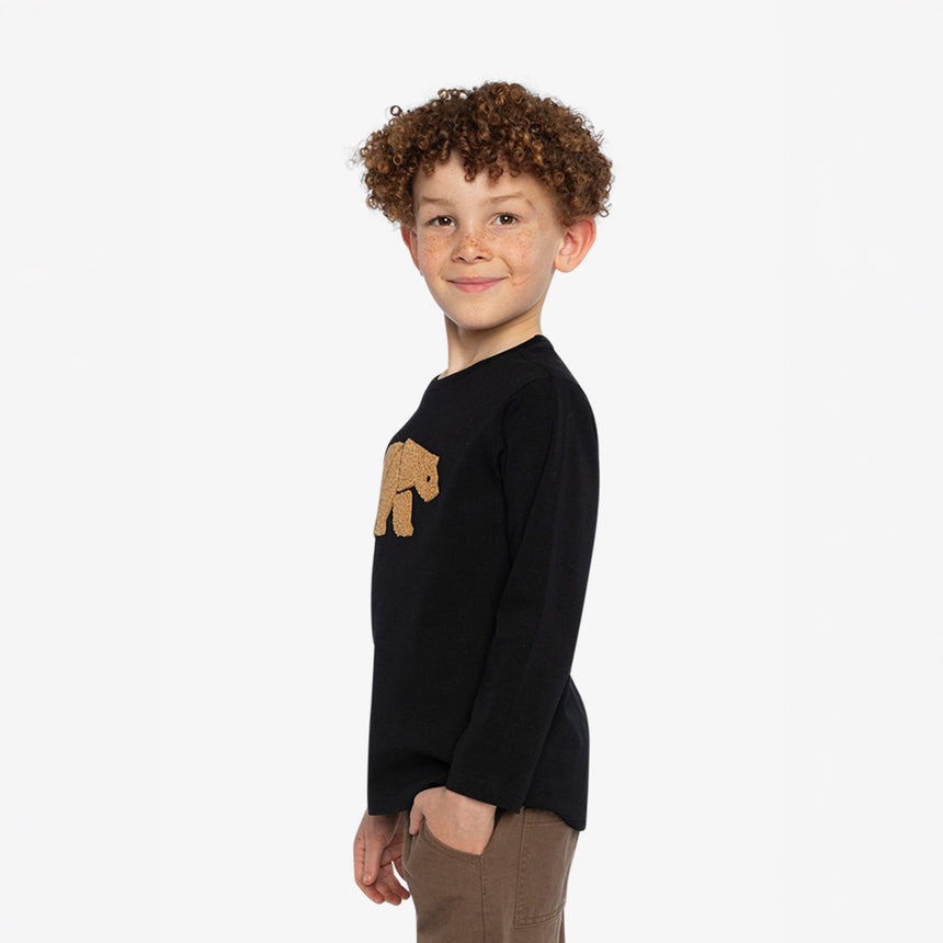T-shirt Ours 7-10ans-Deux par Deux-2X2-J20OB70-999C-CLÉMENT