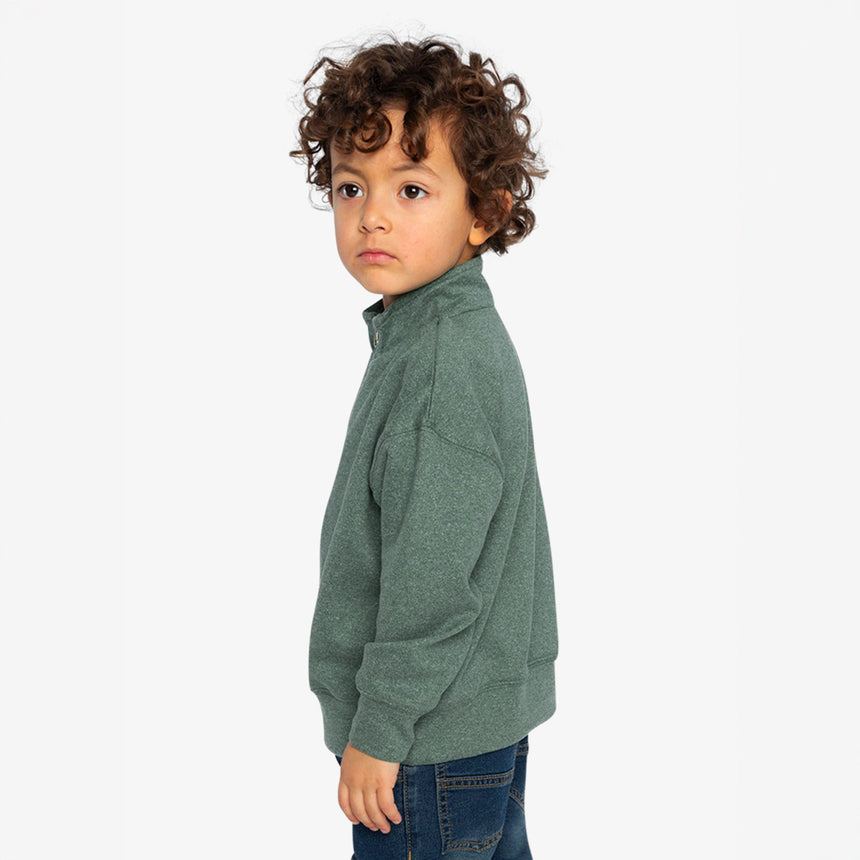 Gilet Ouaté Zip Vert 3-6ans-Deux par Deux-2X2-J20OB71-323B-CLÉMENT