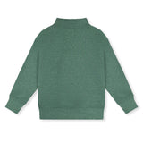 Gilet Ouaté Zip Vert 7-10ans-Deux par Deux-2X2-J20OB71-323C-CLÉMENT