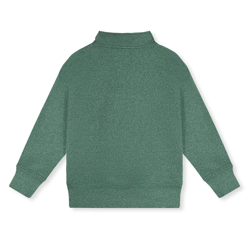 Gilet Ouaté Zip Vert 7-10ans-Deux par Deux-2X2-J20OB71-323C-CLÉMENT