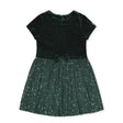 Robe Brillant Noël 3-6ans-Deux par Deux-Sarcelle-3-2X2-J20OG90-393B-CLÉMENT