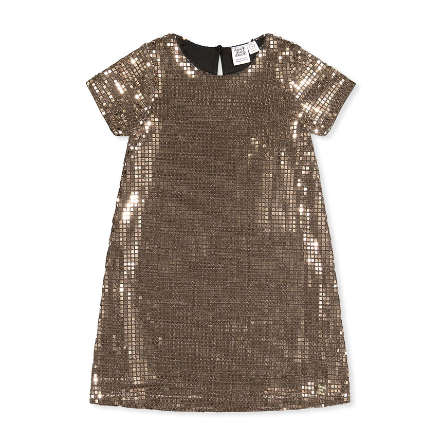 Robe Paillettes Noël 7-10ans-Deux par Deux-Taupe-7-2X2-J20OG92-116C-CLÉMENT
