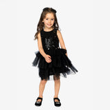Robe Noire Chic 7-10ans-Deux par Deux-2X2-J20Q86-999C-CLÉMENT