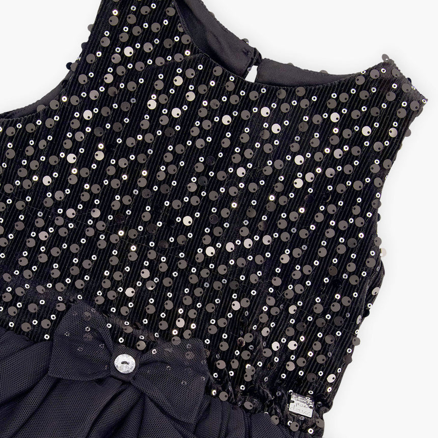 Robe Noire Chic 7-10ans-Deux par Deux-2X2-J20Q86-999C-CLÉMENT