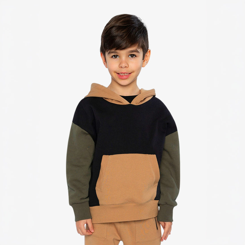 Kangourou Colorblock Boys 3-6ans-Deux par Deux-2X2-J20U32-999B-CLÉMENT
