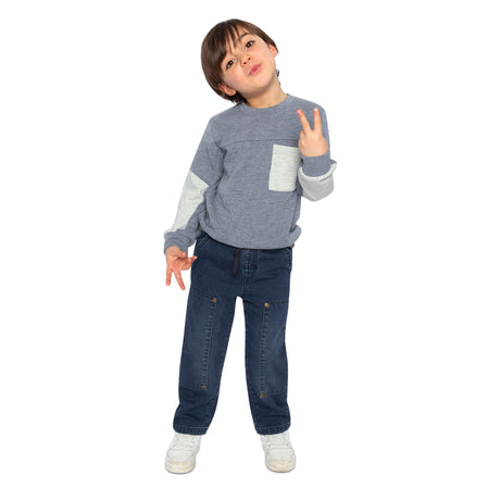 Pantalon Denim Basique 3-6ans-Deux par Deux-2X2-J20YB25-123B-CLÉMENT