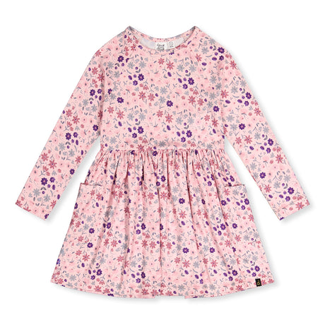Robe Fleurs 7-10ans-Deux par Deux-Rose-7-2X2-J20Z86-311C-CLÉMENT