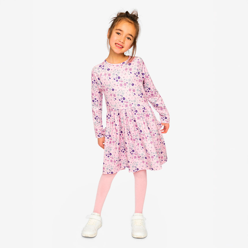Robe Fleurs 7-10ans-Deux par Deux-2X2-J20Z86-311C-CLÉMENT