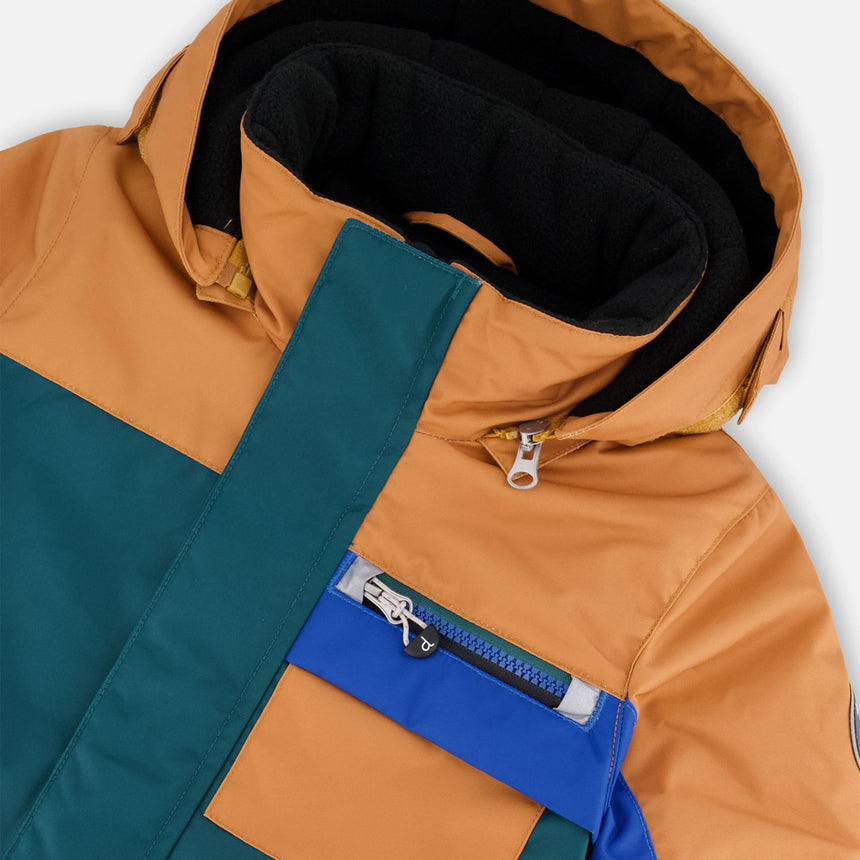 Habit de Neige Une Pièce Colorblock 2-6ans-Deux par Deux-2X3-H10PB73-999B-CLÉMENT