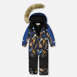 Habit de Neige Une Pièce Dinos 2-6ans-Deux par Deux-2X3-H10PB74-026B-CLÉMENT