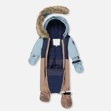 Habit de Neige Une Pièce Colorblock 6-30mois-Deux par Deux-2X3-H10PBB75-907-CLÉMENT