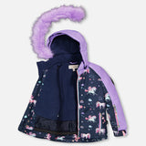 Habit de Neige Licornes 2-6ans-Deux par Deux-2X3-H10PG95-530B-CLÉMENT