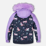 Habit de Neige Licornes 2-6ans-Deux par Deux-2X3-H10PG95-530B-CLÉMENT