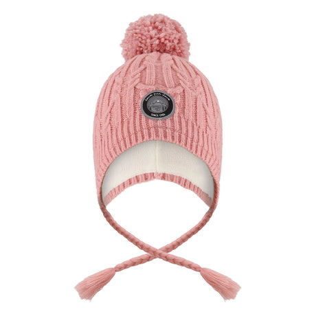 Tuque Tricot Rose 2-12ans-Deux par Deux-Rose-2-4-2X3-H10XT1-637-CLÉMENT