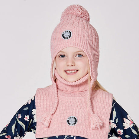 Tuque Tricot Rose 2-12ans-Deux par Deux-2X3-H10XT1-637-CLÉMENT