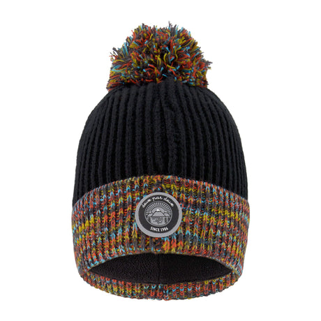 Tuque Tricot Smiley 2-14ans-Deux par Deux-Noir-2-4-2X3-H10Z52-CLÉMENT