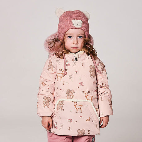 Tuque Tricot Rose Ours 3-36mois-Deux par Deux-2X3-H10ZA03-643-CLÉMENT