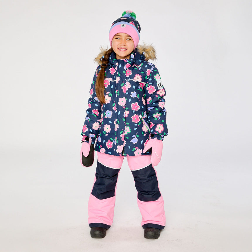 Habit de Neige Fleurs 2-8ans-Deux par Deux-2X3-J10DG801J018-CLÉMENT