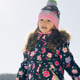 Habit de Neige Fleurs 2-8ans-Deux par Deux-2X3-J10DG801J018-CLÉMENT