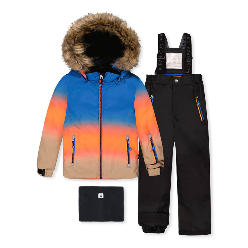 Habit de Neige Dégradé Orange 2-6ans-Deux par Deux-Orange-2-2X3-J10PB43-058B-CLÉMENT
