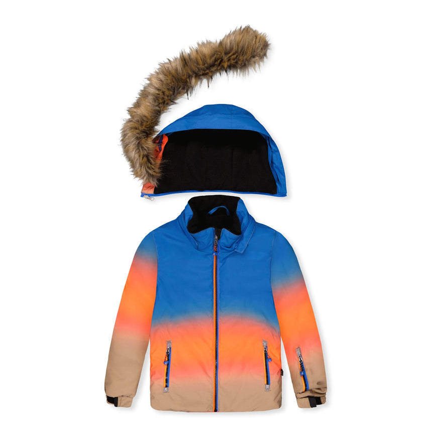 Habit de Neige Dégradé Orange 2-6ans-Deux par Deux-2X3-J10PB43-058B-CLÉMENT