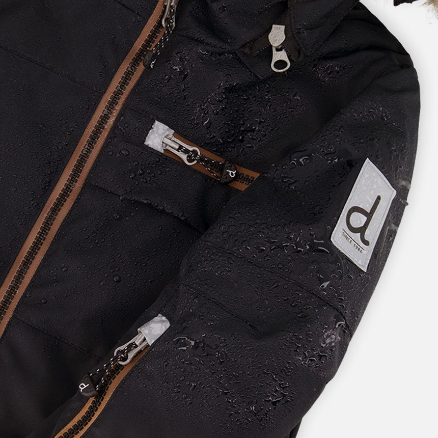Habit de Neige Noir 7-12ans-Deux par Deux-2X3-J10PB44-999C-CLÉMENT