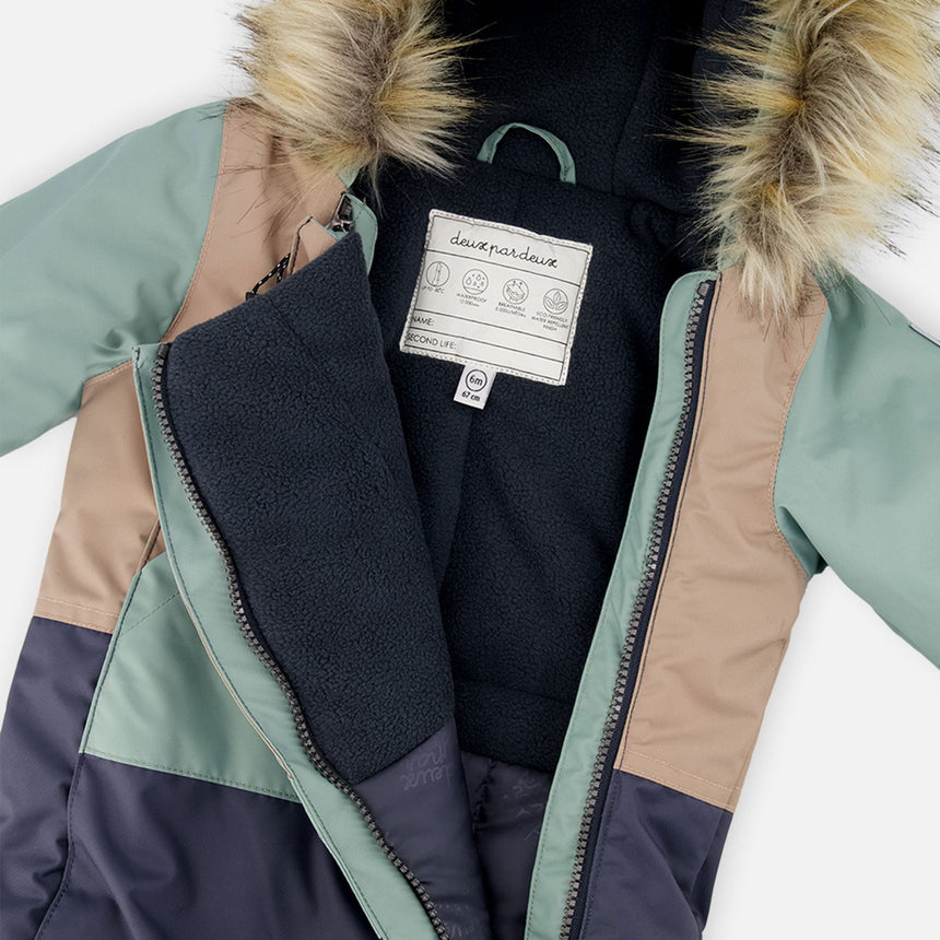 Habit de Neige Colorblock 6-30mois-Deux par Deux-2X3-J10PBB75-493-CLÉMENT