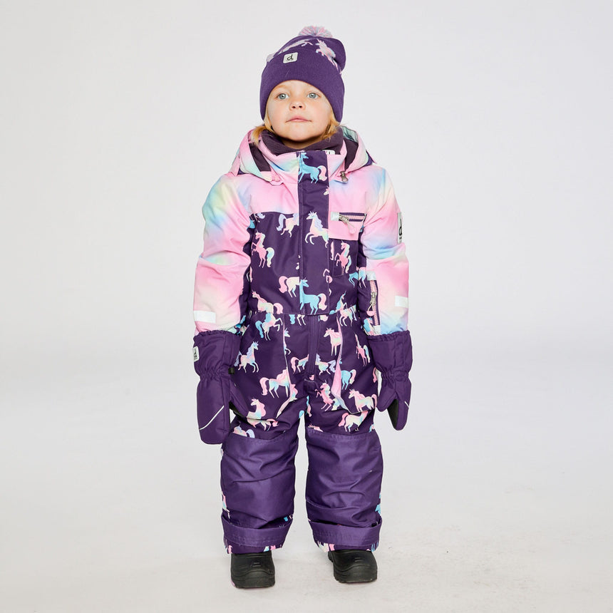Habit de Neige Une Pièce Licornes 2-6ans-Deux par Deux-2X3-J10PG72-035B-CLÉMENT