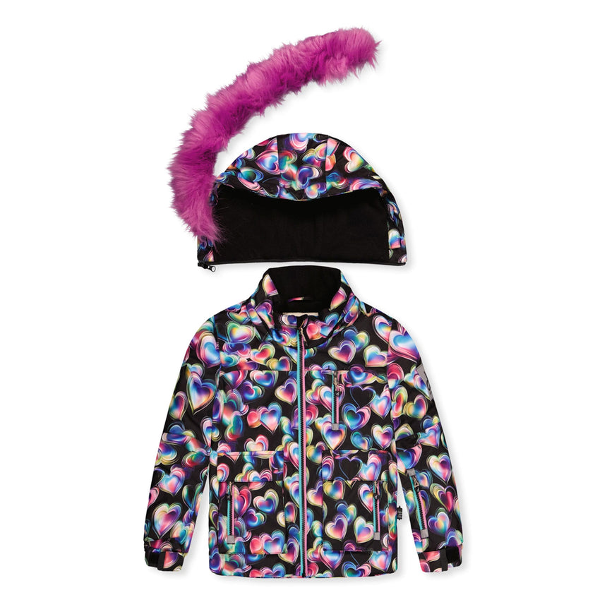 Habit de Neige Coeurs 7-12ans-Deux par Deux-2X3-J10PG82-028C-CLÉMENT
