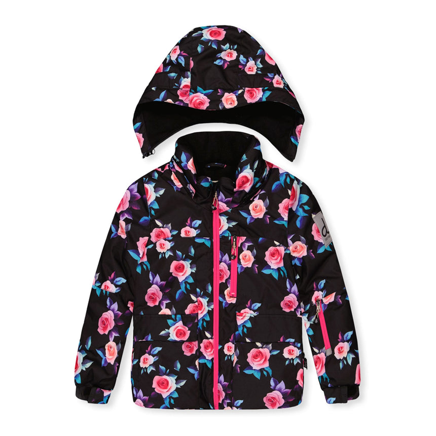Habit de Neige Fleurs 2-6ans-Deux par Deux-2X3-J10PG85-699B-CLÉMENT