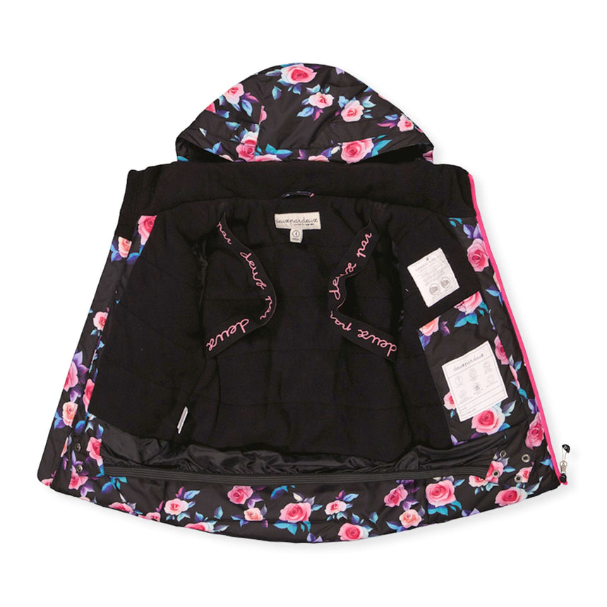 Habit de Neige Fleurs 2-6ans-Deux par Deux-2X3-J10PG85-699B-CLÉMENT