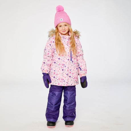 Habit de Neige Petites Fleurs 7-12ans-Deux par Deux-2X3-J10PG89-020C-CLÉMENT